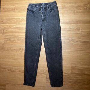 BDG Dark Grey Mom Jeans Size 25